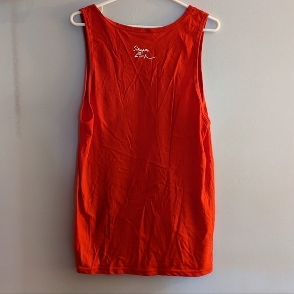 𝅺HAMILTON Immigrants get the Job Done Red Tank Top Medium Unisex - Picture 2 of 5